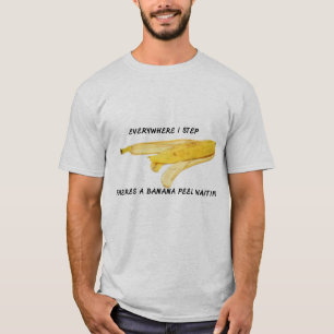 Mannen Bananenschil T-shirt