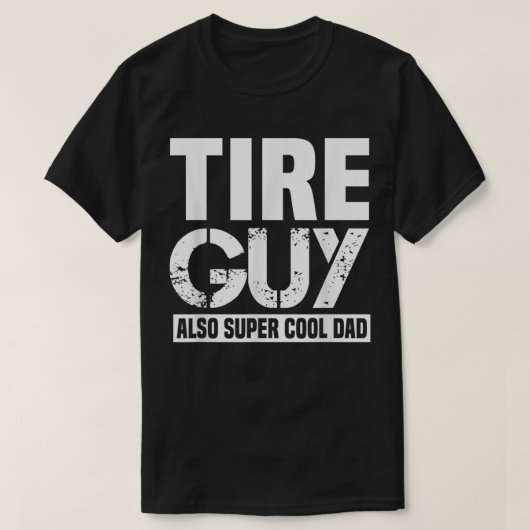 Mannen bandenvent grappig auto Mechanische vader v T-shirt (Design voorkant)