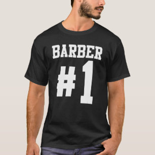 Mannen Barber 1 Barbershop T-shirt