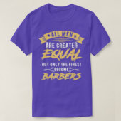 Mannen Barber Beard Stylist T-shirt (Design voorkant)