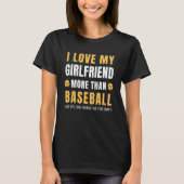 Mannen Baseball Player Boyvriend Coach Baseball Fa T-shirt (Voorkant)