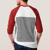 Mannen Basic 3/4 Sleeve Raglan T-Shirt (Achterkant)