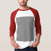 Mannen Basic 3/4 Sleeve Raglan T-Shirt (Voorkant)