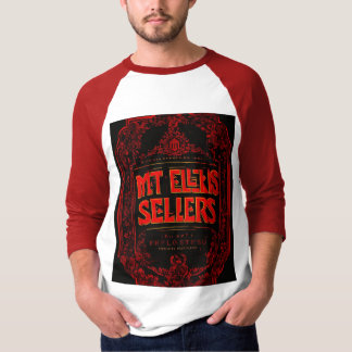 Mannen Basic 3/4 Sleeve Raglan T-Shirt—een tijdloz T-shirt