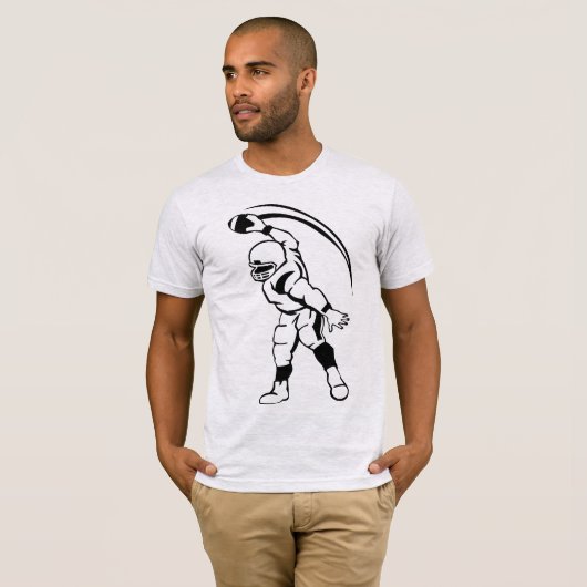 Mannen Basic Bella Canvas T-Shirt (Voorkant volledig)