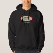 Mannen Basic Black Hooded Sweatshirt JOTT Logo (Voorkant)