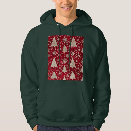 MANNEN BASIC HOODED SWEAT SHIRTEN HOODIE (Voorkant)