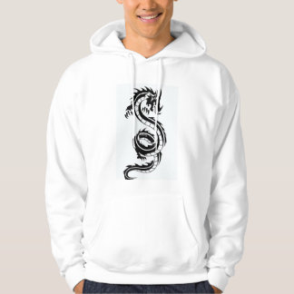 Mannen Basic Hooded Sweatshirt – Bold Cobra Snake 