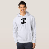 Mannen Basic Hooded Sweatshirt met Like Logo (Voorkant volledig)