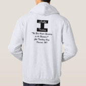 Mannen Basic Hooded Sweatshirt met Like Logo (Achterkant)