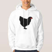 Mannen Basic Hooded Sweatshirt ROOSTER & HEN (Voorkant)