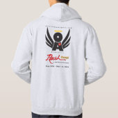 Mannen Basic Hooded Sweatshirt Vivid Ash RushCamp2 (Achterkant)