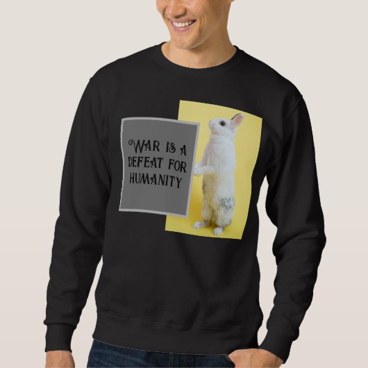 Mannen Basic Hooded tshirt (Voorkant)