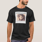 Mannen Basic HorseSensing T-Shirt (Voorkant)