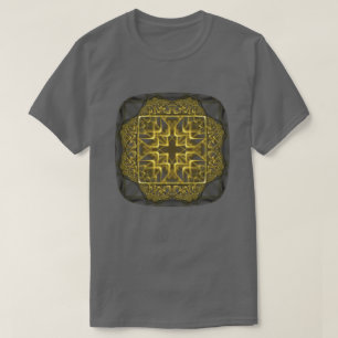Mannen Basic Sacred Geometry T-shirt