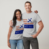 Mannen Basic Shirt - Vraag me over Tox (Molecule) (Unisex)