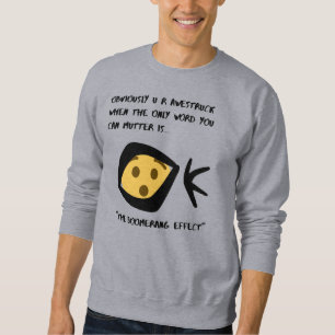 Mannen Basic Sweatshirt Boomeranged