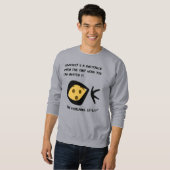 Mannen Basic Sweatshirt Boomeranged (Voorkant volledig)