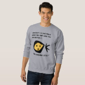 Mannen Basic Sweatshirt Boomeranged (Voorkant volledig)