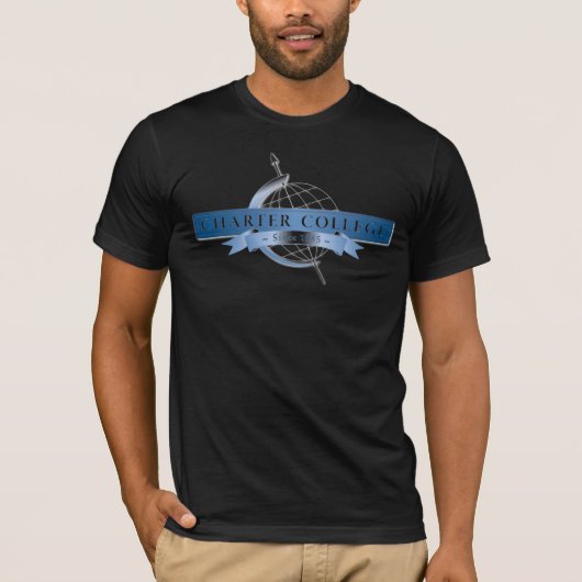 Mannen Basic T - Donker T-shirt (Voorkant)