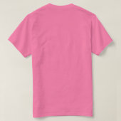 Mannen Basic T-Shirt (Design achterkant)