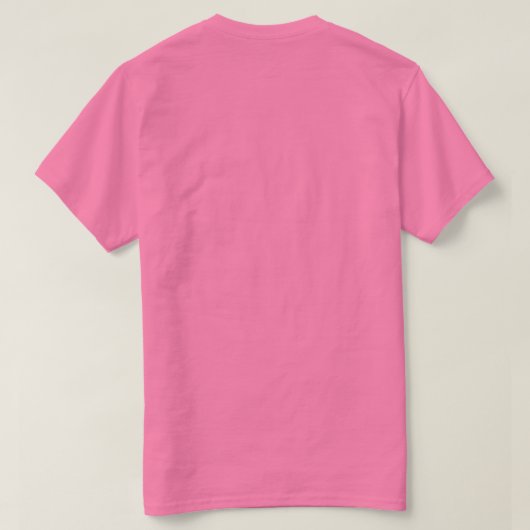 Mannen Basic T-Shirt (Design achterkant)