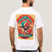 Mannen Basic T-Shirt (Achterkant)