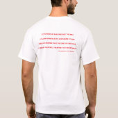 Mannen Basic T-Shirt (Achterkant)