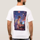 Mannen Basic T-Shirt (Achterkant)