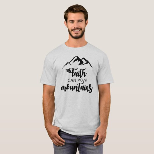 -Mannen Basic T-Shirt (Voorkant volledig)