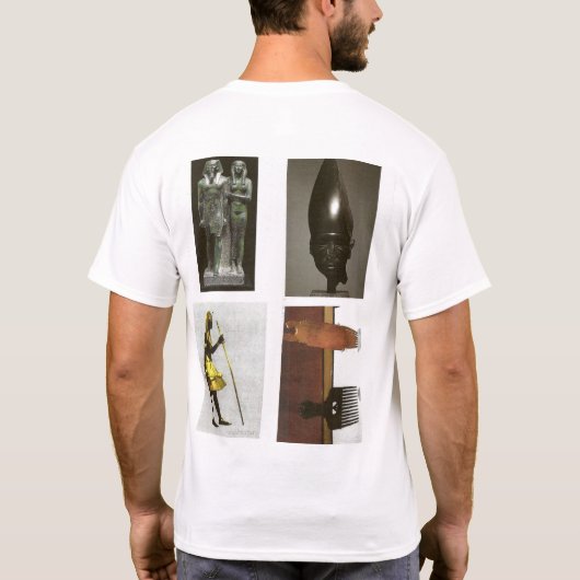 Mannen Basic T-Shirt (Achterkant)