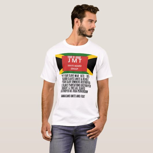 Mannen Basic T-Shirt (Voorkant volledig)