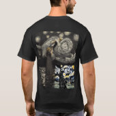 Mannen Basic T-Shirt (Achterkant)