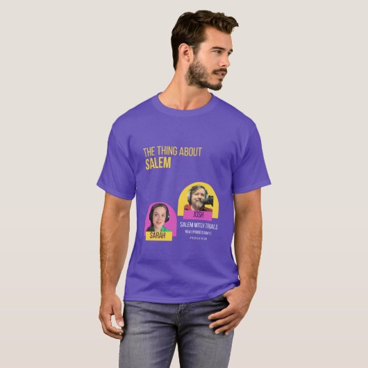 Mannen Basic T-Shirt (Voorkant volledig)