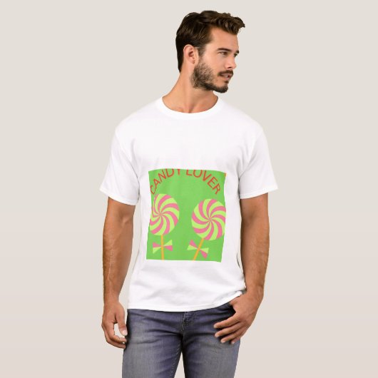 Mannen Basic T-Shirt (Voorkant volledig)
