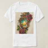 Mannen Basic T-Shirt (Design voorkant)