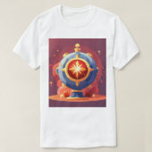 Mannen Basic T-Shirt (Design voorkant)