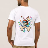 Mannen Basic T-Shirt (Achterkant)