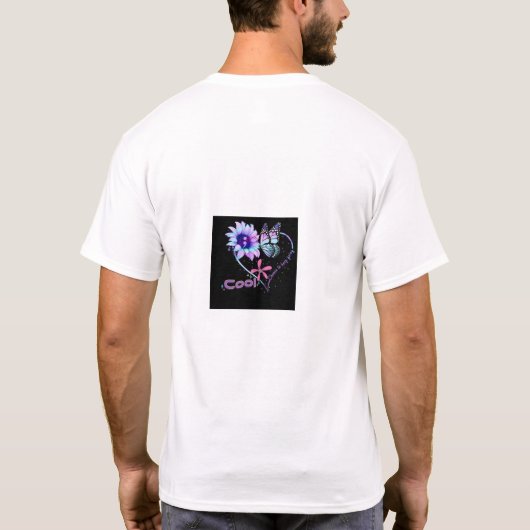 Mannen Basic T-Shirt (Achterkant)