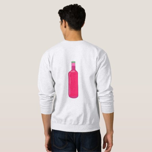 Mannen Basic T-Shirt (Achterkant volledig)