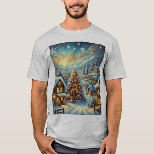 Mannen Basic T-Shirt (Voorkant)
