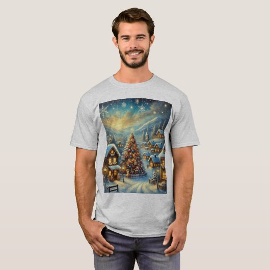 Mannen Basic T-Shirt (Voorkant volledig)