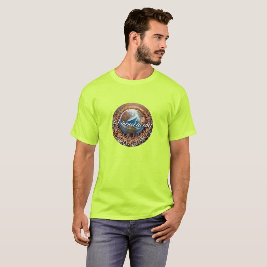 Mannen Basic T-Shirt (Voorkant volledig)