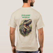 mannen basic T shirt (Achterkant)