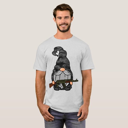 Mannen Basic T-Shirt (Voorkant volledig)
