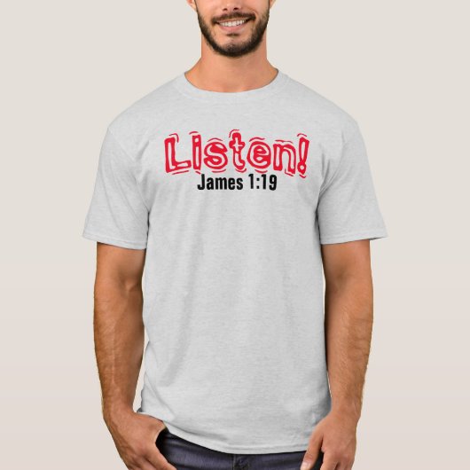 Mannen Basic T-Shirt (Voorkant)