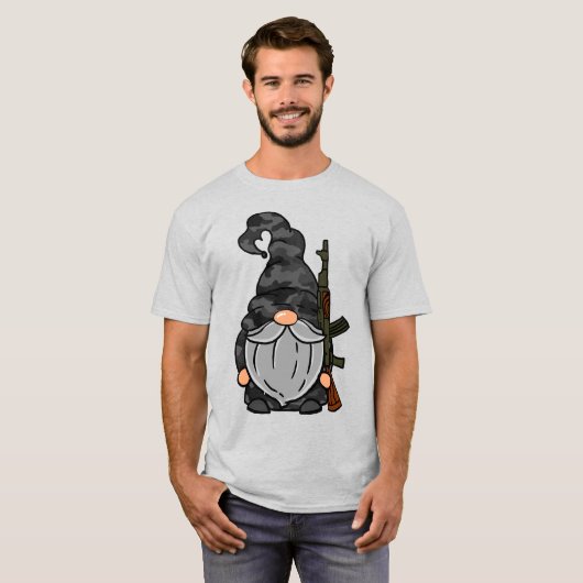 Mannen Basic T-Shirt (Voorkant volledig)