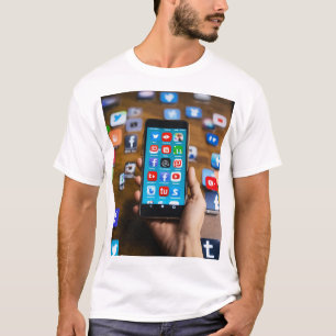 Mannen basic T-shirt
