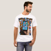 Mannen basic T-shirt (Voorkant volledig)