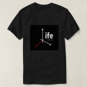 MANNEN basic T-shirt (Design voorkant)